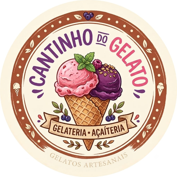 Cantinho do Gelato  - logo