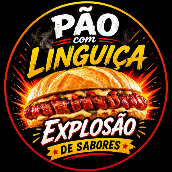 Pão com Linguiça Explosão de Sabores - logo