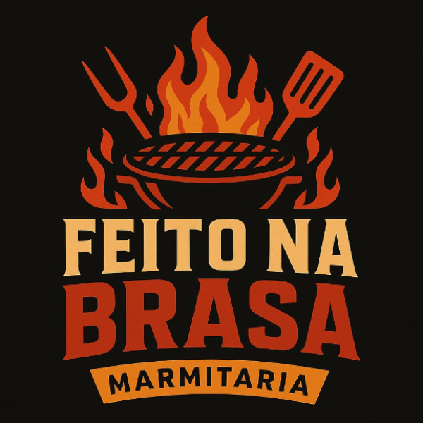 Marmitaria Feito na Brasa - logo