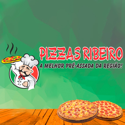 Pizzas Ribeiro  - logo
