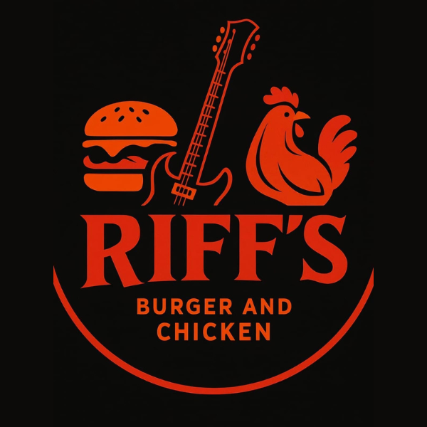 Riffs Burger and Chicken  - logo