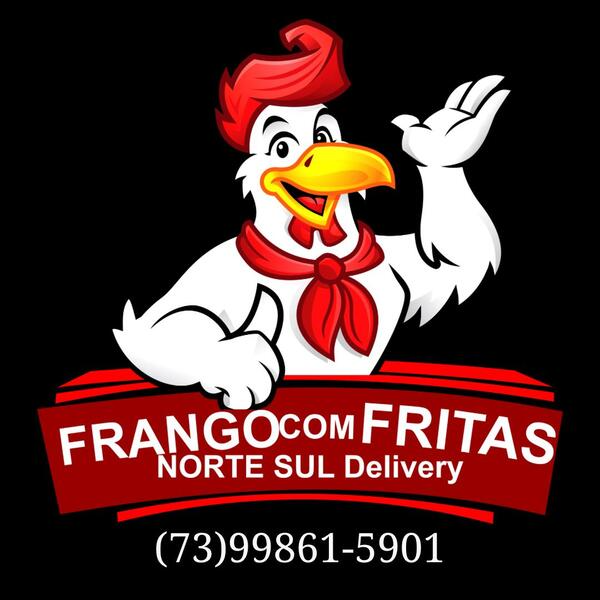 Frango com fritas - logo