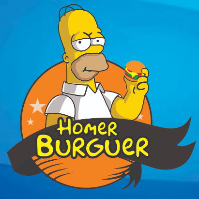 Homer Burguer - logo