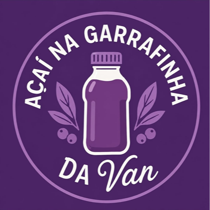 Açaí na Garrafinha da Van - logo