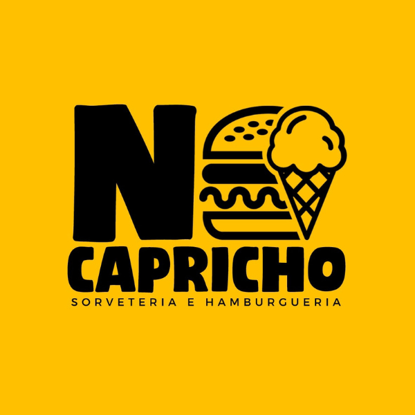 No Capricho sorveteria e Hamburgueria  - logo