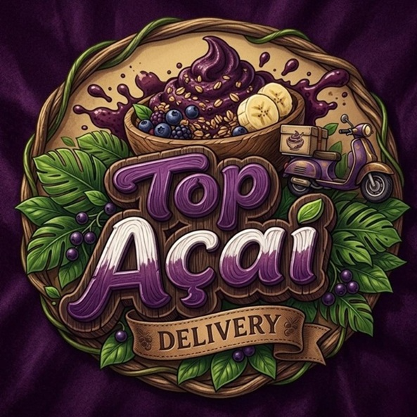 TOP AÇAÍ - logo