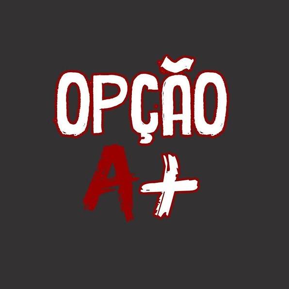 Opção A + - logo