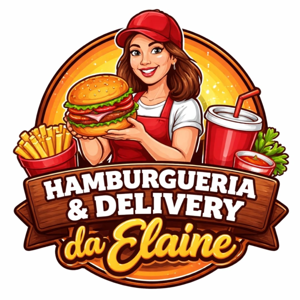 Hamburgueria Delivery da Elaine - logo