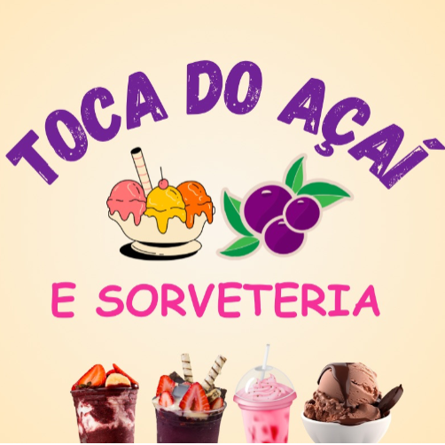Toca do Açaí e Sorveteria - logo