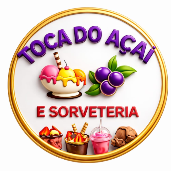 Toca do Açaí e Sorveteria - logo