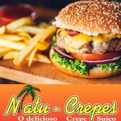 Natu's Crepes / Batata no Cone  - logo