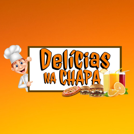 Delícias na Chapa - logo