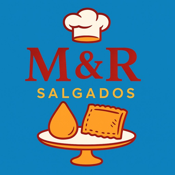 M&R Salgados - logo