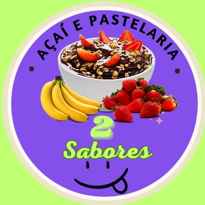 Açaí e Pastelaria Dois Sabores  - logo
