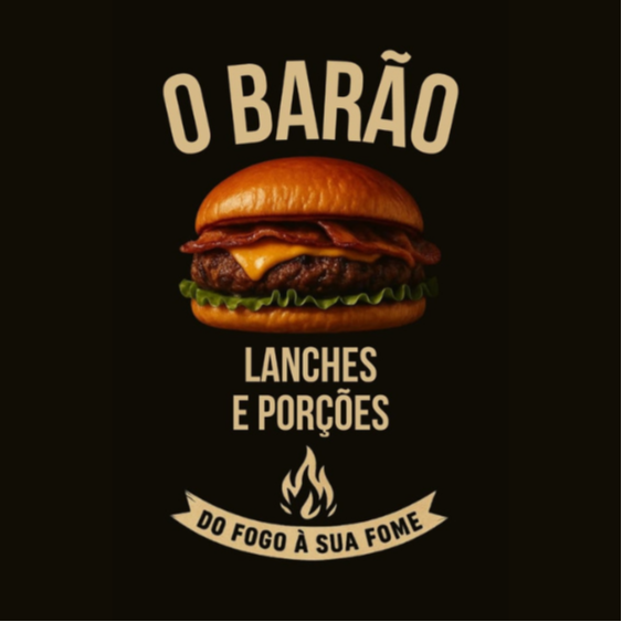 O Barão Lanches e Porções - logo