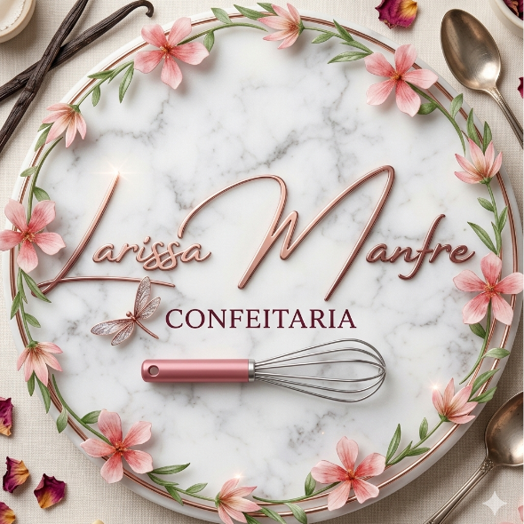 Larissa Manfre Confeitaria - logo