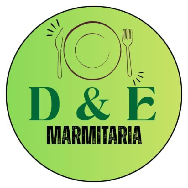 D&E Marmitaria - logo