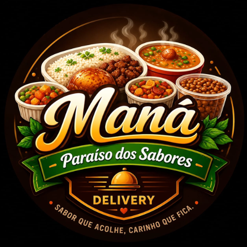 Maná Paraíso dos Sabores  - logo