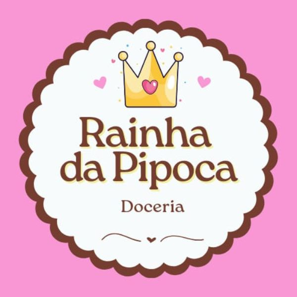 Rainha da Pipoca Doceria - logo
