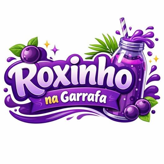 Roxinho Na Garrafa - logo