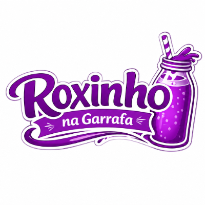 Roxinho Na Garrafa - logo